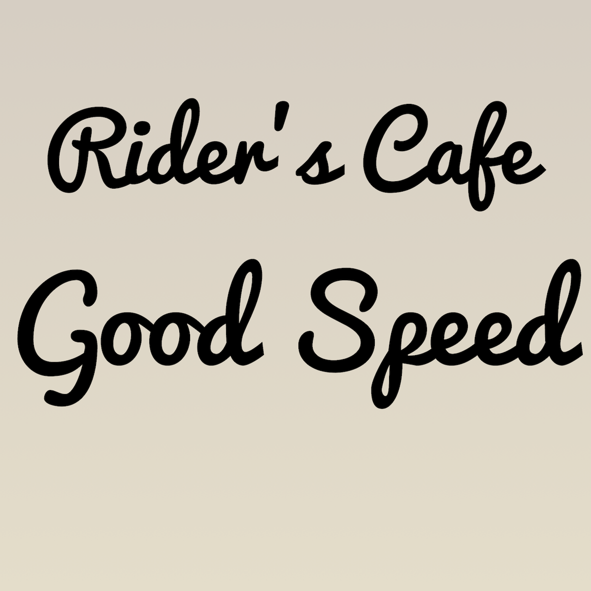 Rider S Cafe Good Speed へようこそ ダイラースカフェ グッドスピード